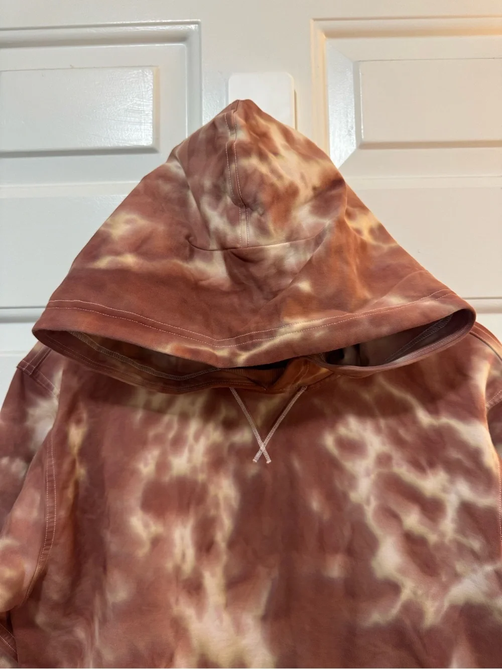NWOT Lululemon All Yours Hoodie Tie Dye Marmoleado Tie Dye Ancient Copper Size 4